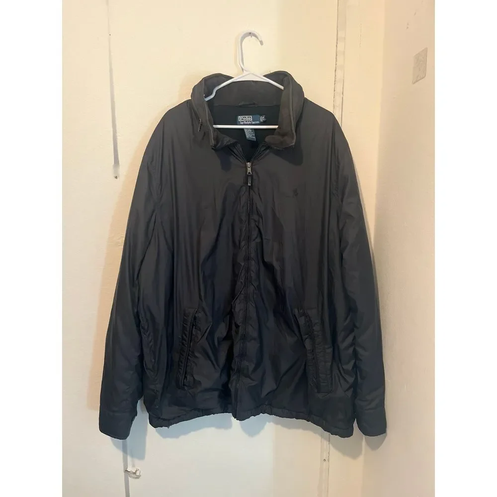 Mens polo ralph Lauren fleece‎ lined windbreaker